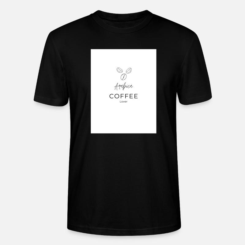 Arabica - Stanley/Stella Unisex Bio-T-Shirt CRAFTER - Schwarz
