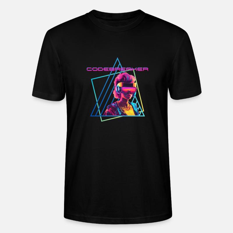 Codebreaker - Stanley/Stella Unisex Bio-T-Shirt CRAFTER - Schwarz