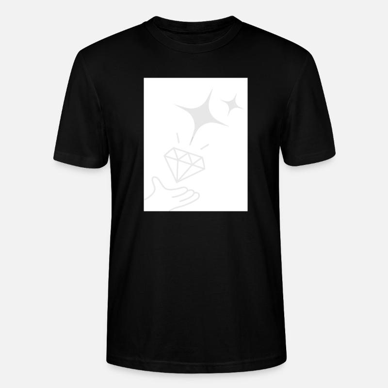 Verso B - Stanley/Stella Unisex Bio-T-Shirt CRAFTER - Schwarz
