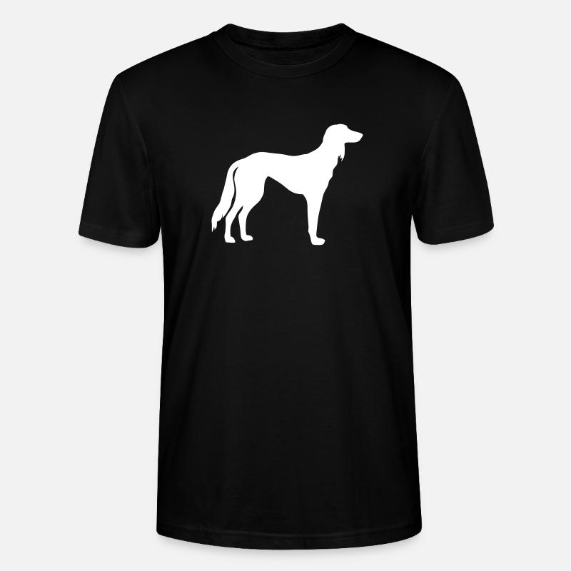 Saluki - T-shirt bio CRAFTER Stanley Stella Unisexe - noir