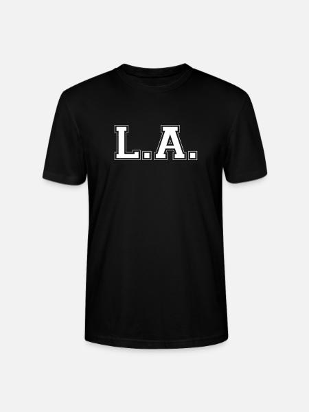 LA - Los Angeles - Stanley/Stella Unisex Bio-T-Shirt CRAFTER - Schwarz