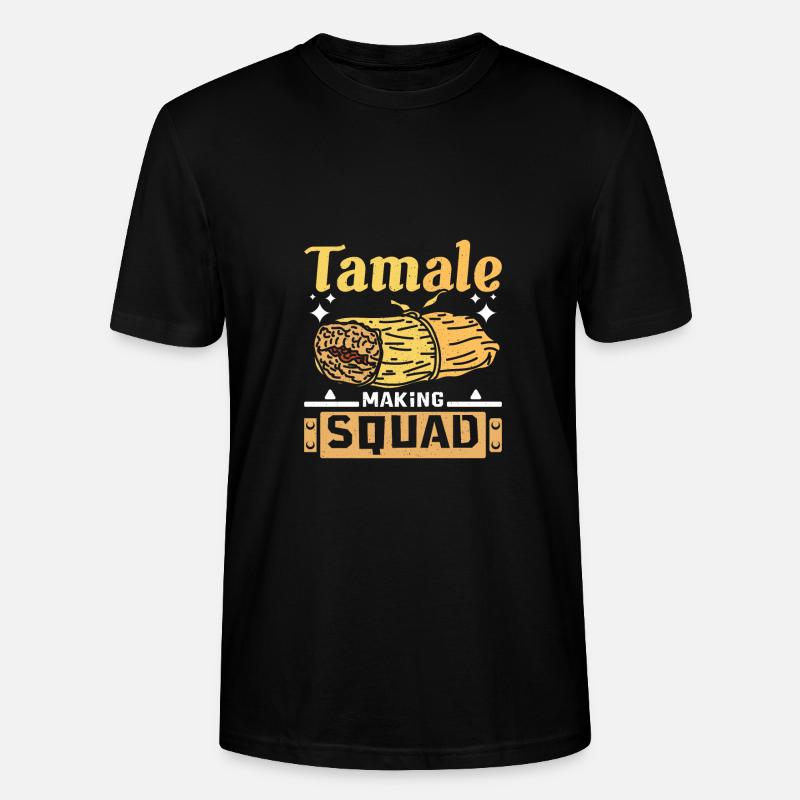 Tamales making squad - Stanley/Stella Unisex Bio-T-Shirt CRAFTER - Schwarz
