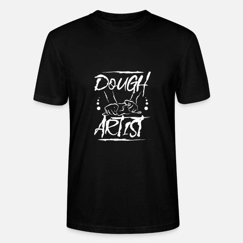Baking bread baker dough artist - Stanley/Stella Unisex Bio-T-Shirt CRAFTER - Schwarz