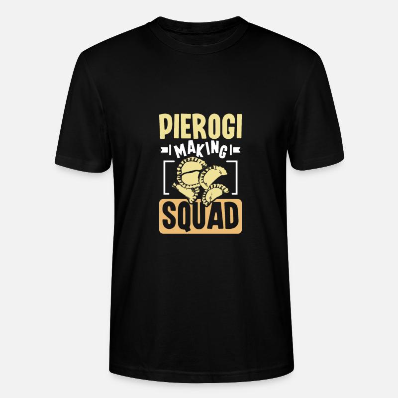 Pierogi making squad - Stanley/Stella Unisex Bio-T-Shirt CRAFTER - Schwarz