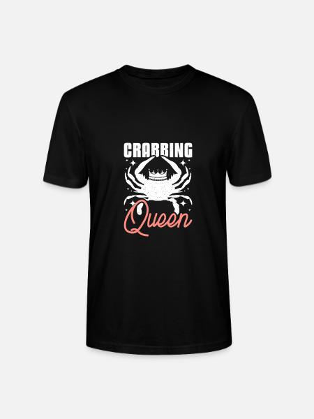 Fille Crabe pêche Crabbing Queen - T-shirt bio CRAFTER Stanley Stella Unisexe - noir