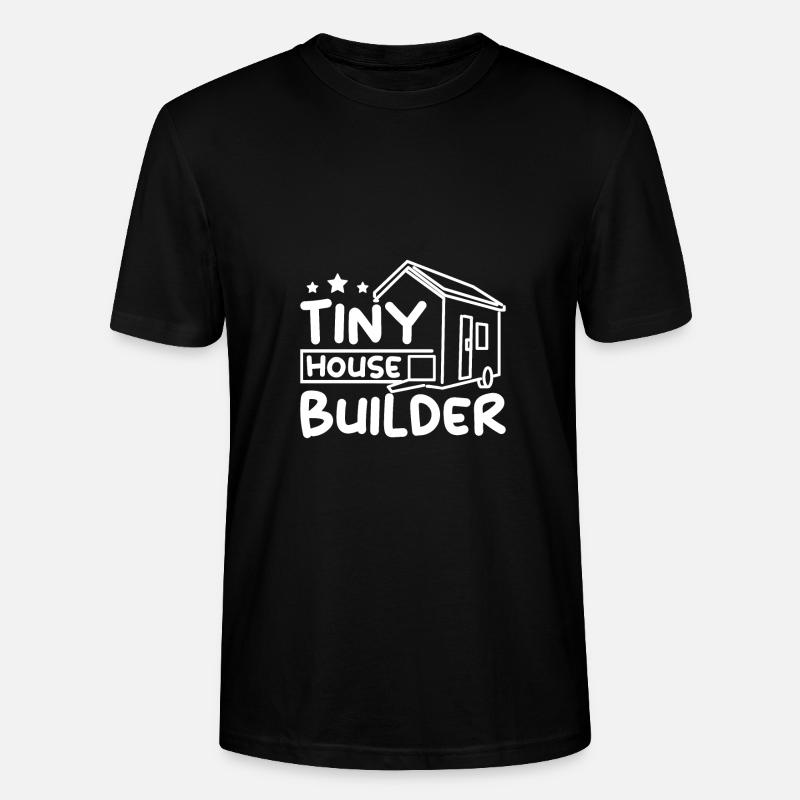 Constructeur de tiny house - T-shirt bio CRAFTER Stanley Stella Unisexe - noir