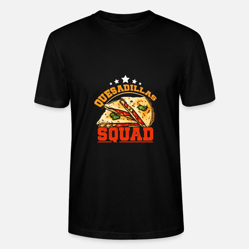 Quesadillas squad - Stanley/Stella Unisex Bio-T-Shirt CRAFTER - Schwarz