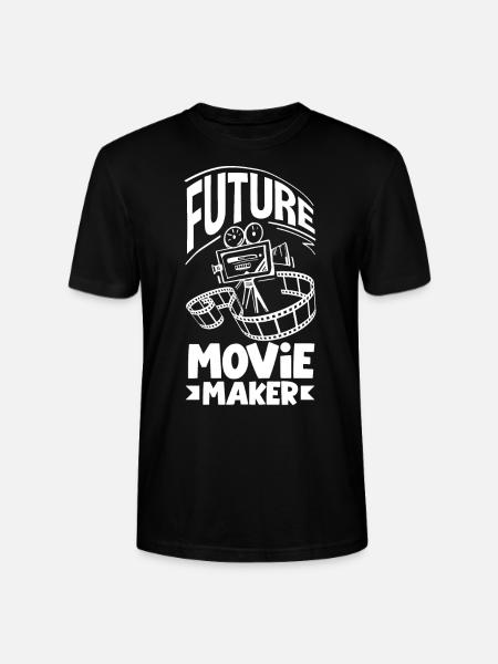 Future Movie Maker Cinéaste - T-shirt bio CRAFTER Stanley Stella Unisexe - noir