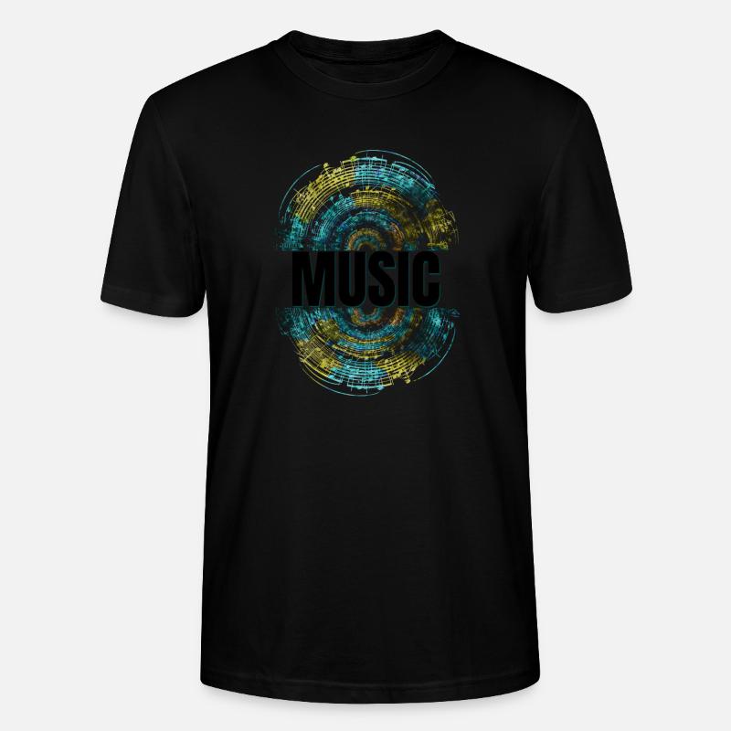 Music - Stanley/Stella Unisex Bio-T-Shirt CRAFTER - Schwarz