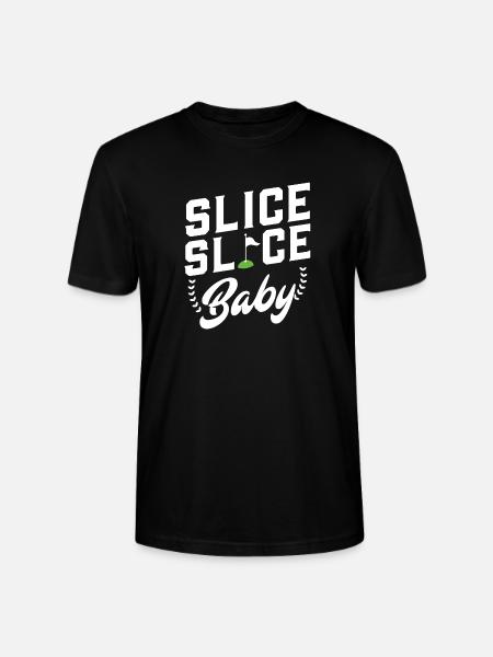Slice slice baby - Stanley/Stella Unisex Bio-T-Shirt CRAFTER - Schwarz