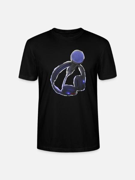 TOMZOFF Radio DJ - Stanley/Stella Unisex Bio-T-Shirt CRAFTER - Schwarz
