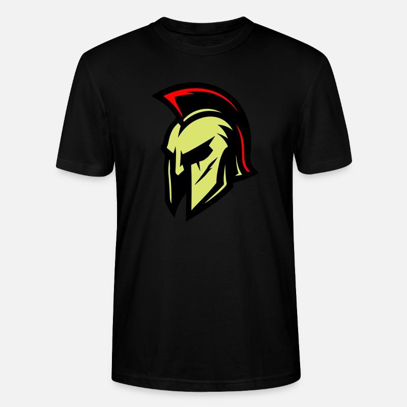 Gladiator Helm Sparta - Stanley/Stella Unisex Bio-T-Shirt CRAFTER - Schwarz