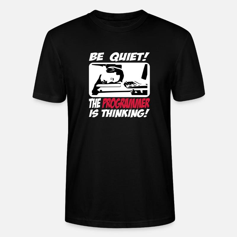 theprogrammer_3c - T-shirt bio CRAFTER Stanley Stella Unisexe - noir