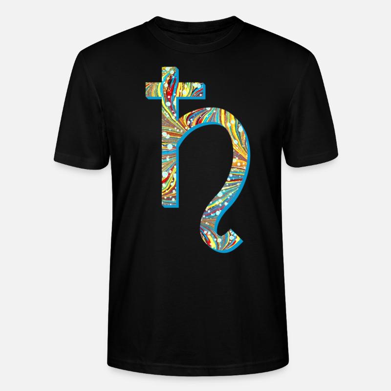 saturn e 201 - Stanley/Stella Unisex Bio-T-Shirt CRAFTER - Schwarz