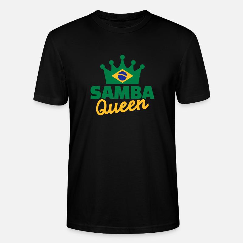 Samba - Stanley/Stella Unisex Bio-T-Shirt CRAFTER - Schwarz