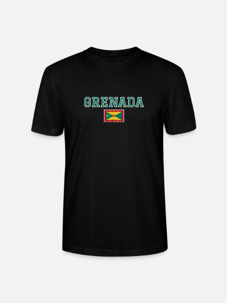 Grenada - Stanley/Stella CRAFTER Unisex Organic T-Shirt - black