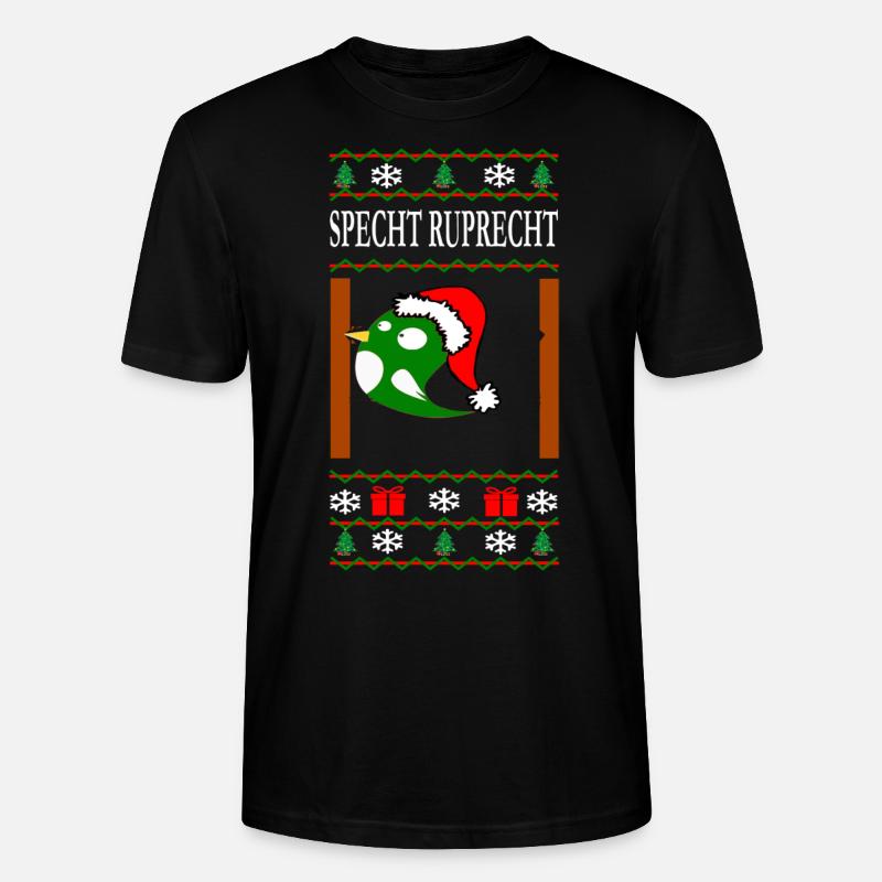Specht Ruprecht - Stanley/Stella Unisex Bio-T-Shirt CRAFTER - Schwarz
