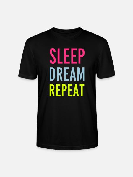 Sleep - T-shirt bio CRAFTER Stanley Stella Unisexe - noir
