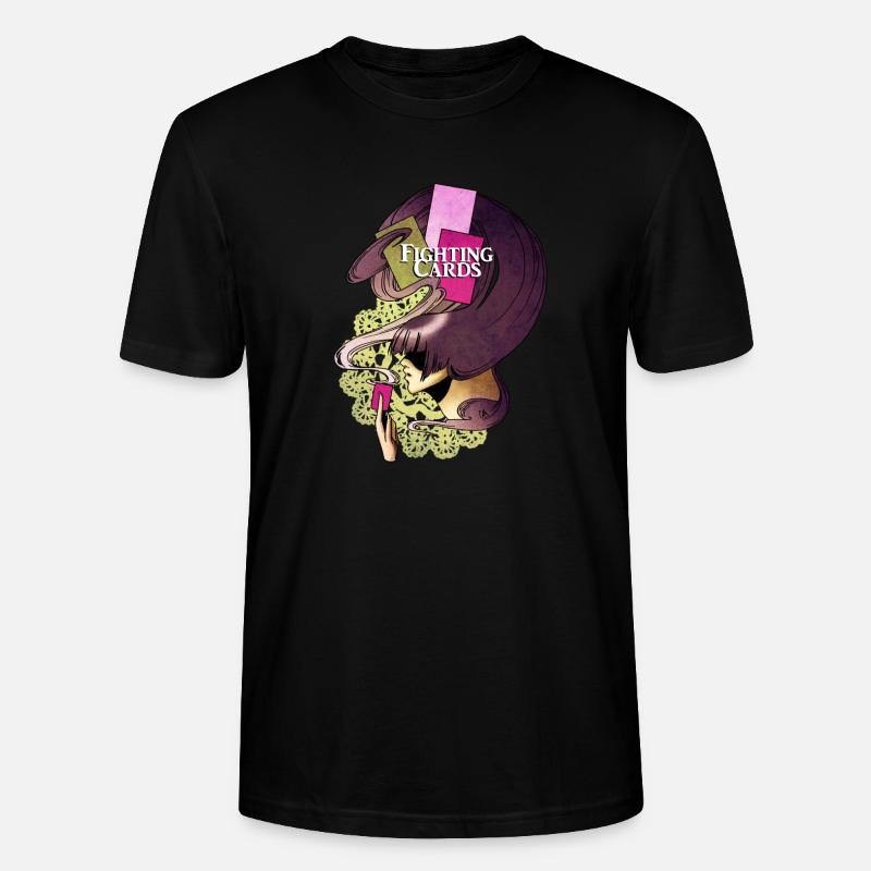 Kampfkarten - Beschwörer - Stanley/Stella Unisex Bio-T-Shirt CRAFTER - Schwarz