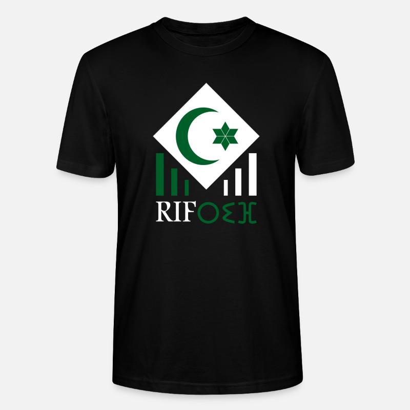 RIF - Stanley/Stella Unisex Bio-T-Shirt CRAFTER - Schwarz