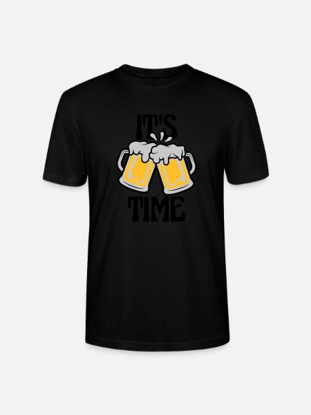 It s Beer - Stanley/Stella CRAFTER Unisex Organic T-Shirt - black