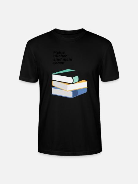 Bücher und Leben - Stanley/Stella Unisex Bio-T-Shirt CRAFTER - Schwarz