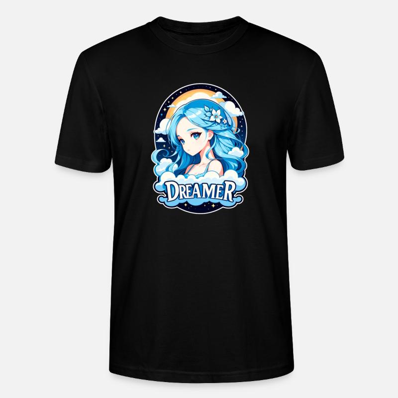 Träumer - Träumer - Träumer - Traum - Träumerei - Stanley/Stella Unisex Bio-T-Shirt CRAFTER - Schwarz