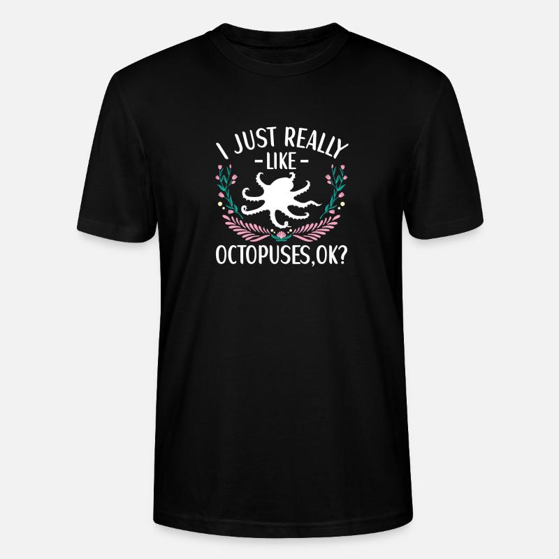 Octopus Outfit Octopus Octopus - T-shirt bio CRAFTER Stanley Stella Unisexe - noir