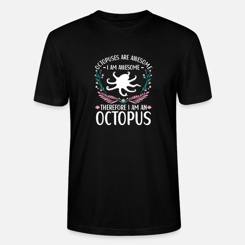 Octopus Outfit Octopus Octopus - T-shirt bio CRAFTER Stanley Stella Unisexe - noir