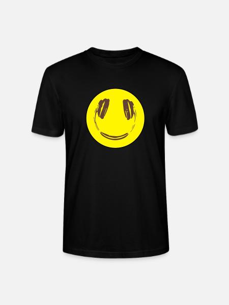 Smily - Stanley/Stella CRAFTER Unisex Organic T-Shirt - black