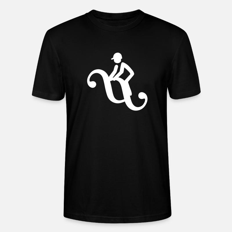 Paragraphenreiter classique - T-shirt bio CRAFTER Stanley Stella Unisexe - noir