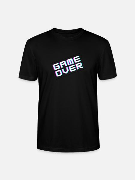 Game over - Stanley/Stella CRAFTER Unisex Organic T-Shirt - black