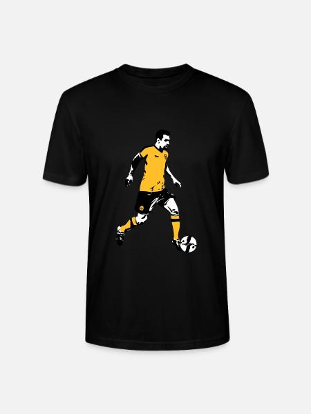 Fussball - Soocer - Stanley/Stella Unisex Bio-T-Shirt CRAFTER - Schwarz