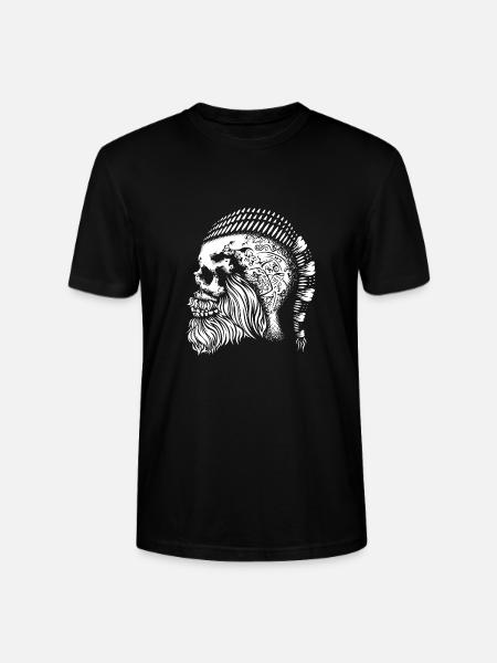 Viking Odin - Stanley/Stella CRAFTER Unisex Organic T-Shirt - black