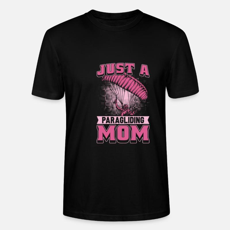 Paragleiter Paragleiten Mutter - Stanley/Stella Unisex Bio-T-Shirt CRAFTER - Schwarz