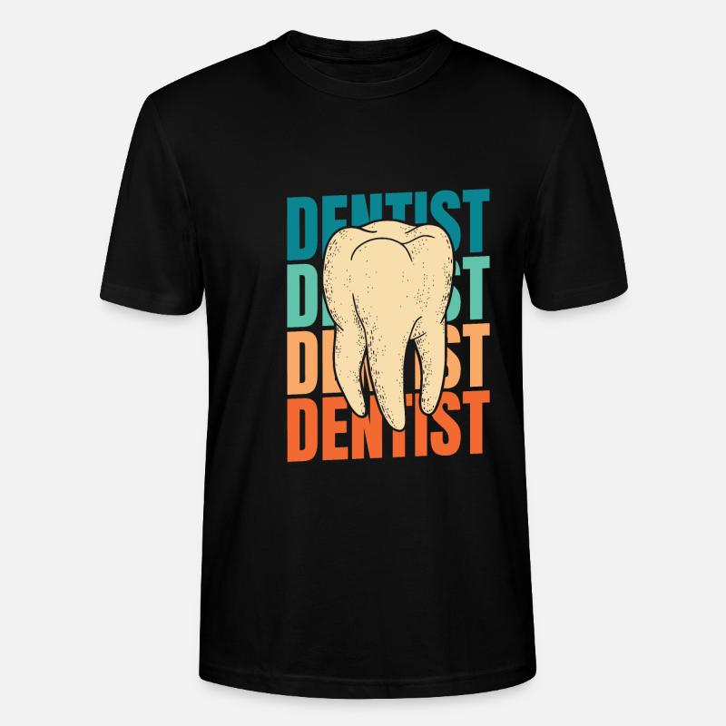Zahnarzt Dentist - Stanley/Stella Unisex Bio-T-Shirt CRAFTER - Schwarz