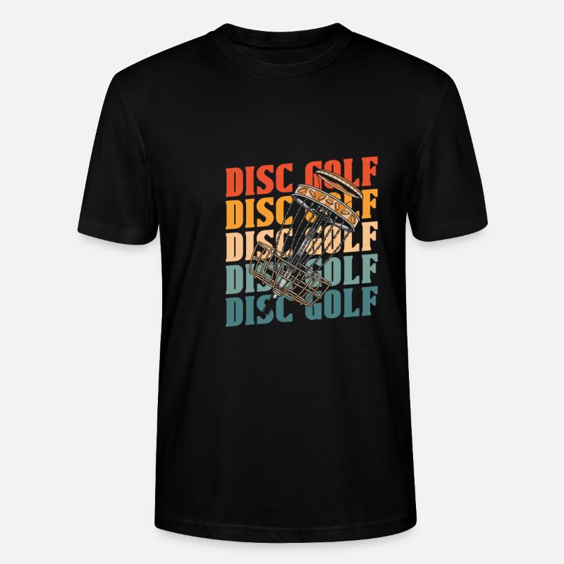 Frisbee Golf Disc Golf - Stanley/Stella CRAFTER Unisex Organic T-Shirt - black