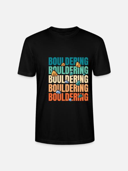 Bouldern Bouldering - Stanley/Stella CRAFTER Unisex Organic T-Shirt - black