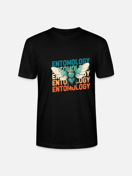 Entomology Entomologist Insect - Stanley/Stella CRAFTER Unisex Organic T-Shirt - black