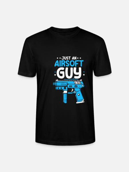 Airsoft Just An Airsoft Guy - Stanley/Stella CRAFTER Unisex Organic T-Shirt - black