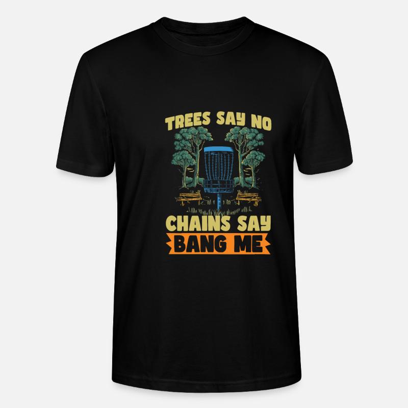 Frisbee Golf Disc Golf - T-shirt bio CRAFTER Stanley Stella Unisexe - noir