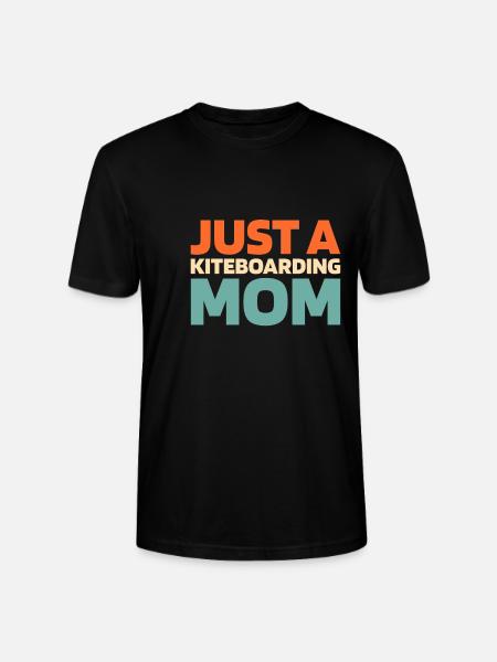 Kitesurfer Kitesurfing Kiting Kitesurfing - Stanley/Stella CRAFTER Unisex Organic T-Shirt - black