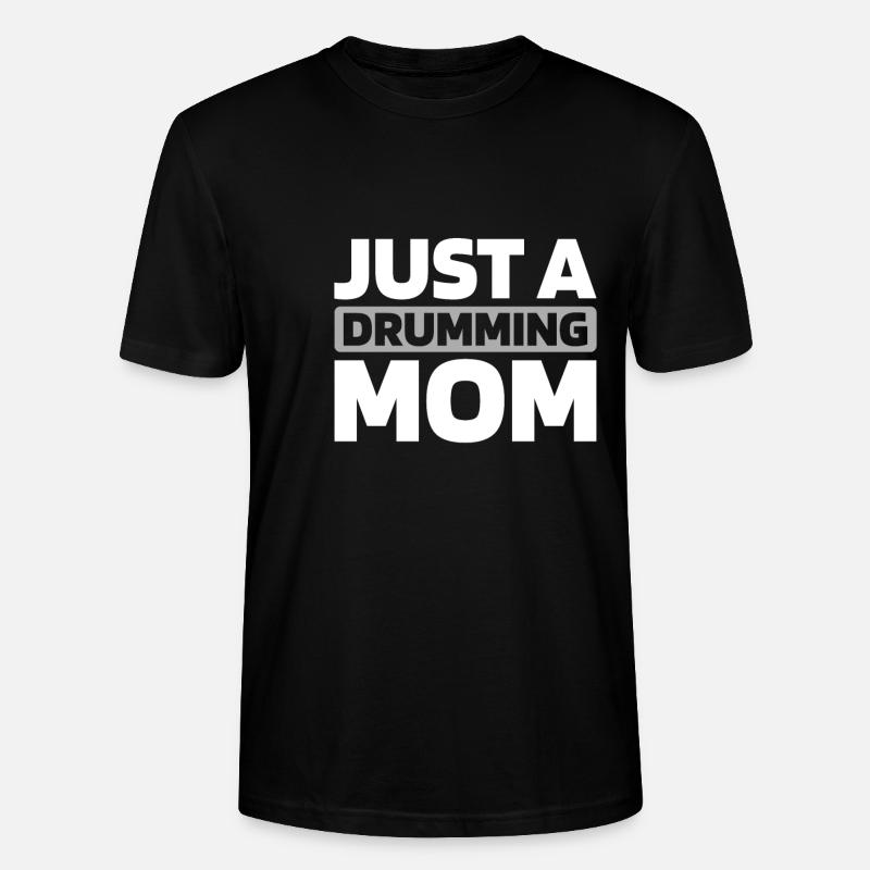 Drums Drummers Drummers - Stanley/Stella CRAFTER Unisex Organic T-Shirt - black