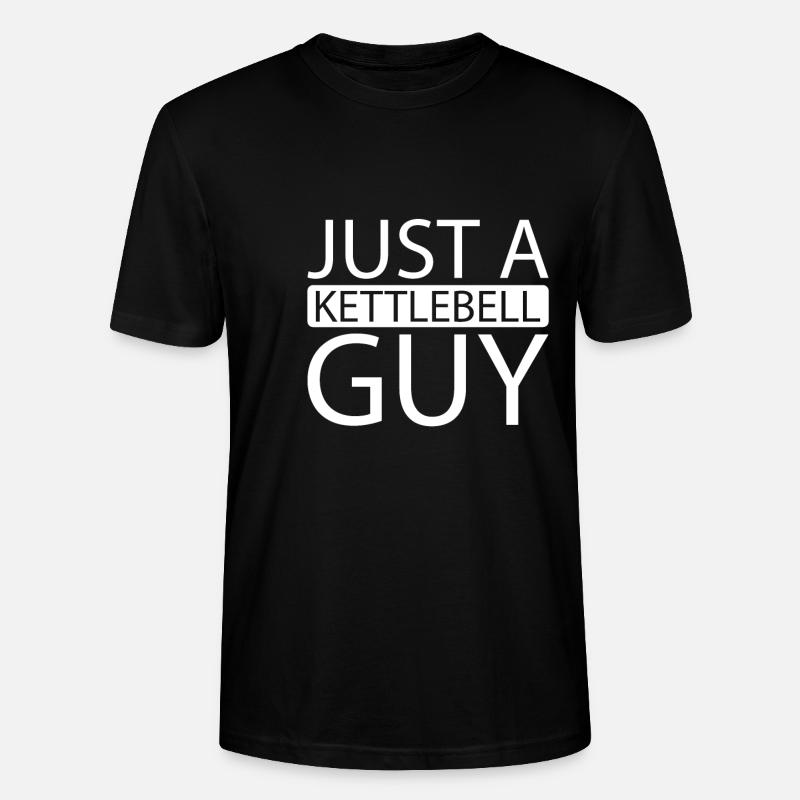 Kettlebell Just A Kettlebell Guy - Stanley/Stella Unisex Bio-T-Shirt CRAFTER - Schwarz