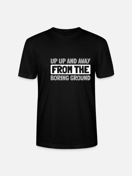 Paramotor paragliding - Stanley/Stella CRAFTER Unisex Organic T-Shirt - black