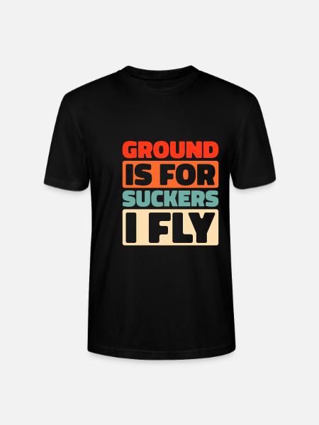Paramotor paragliding - Stanley/Stella CRAFTER Unisex Organic T-Shirt - black