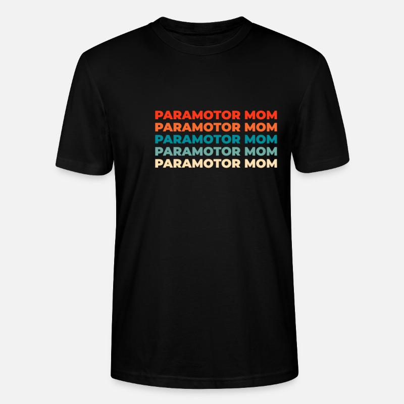 Paramotor paragliding - Stanley/Stella CRAFTER Unisex Organic T-Shirt - black