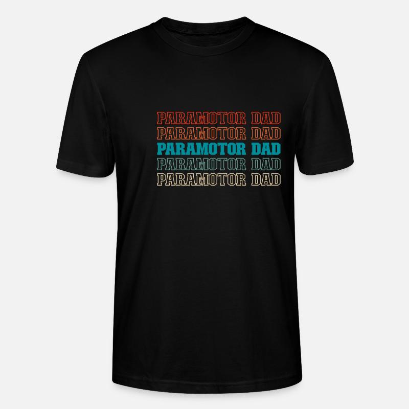 Paramotor paragliding - Stanley/Stella CRAFTER Unisex Organic T-Shirt - black