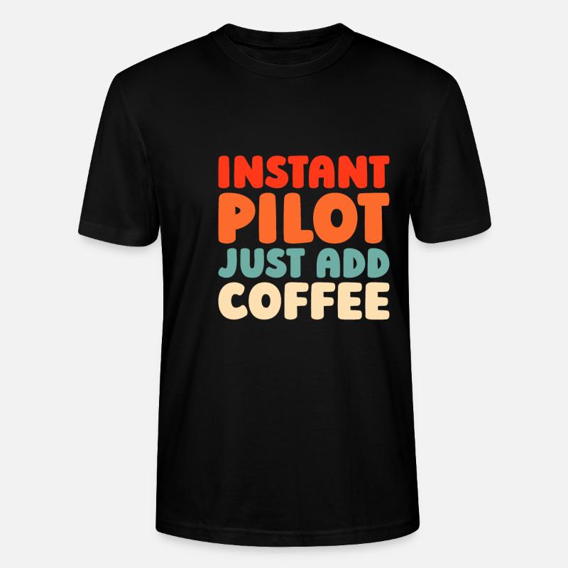 Paramotor Gleitschirmfliegen - Stanley/Stella Unisex Bio-T-Shirt CRAFTER - Schwarz