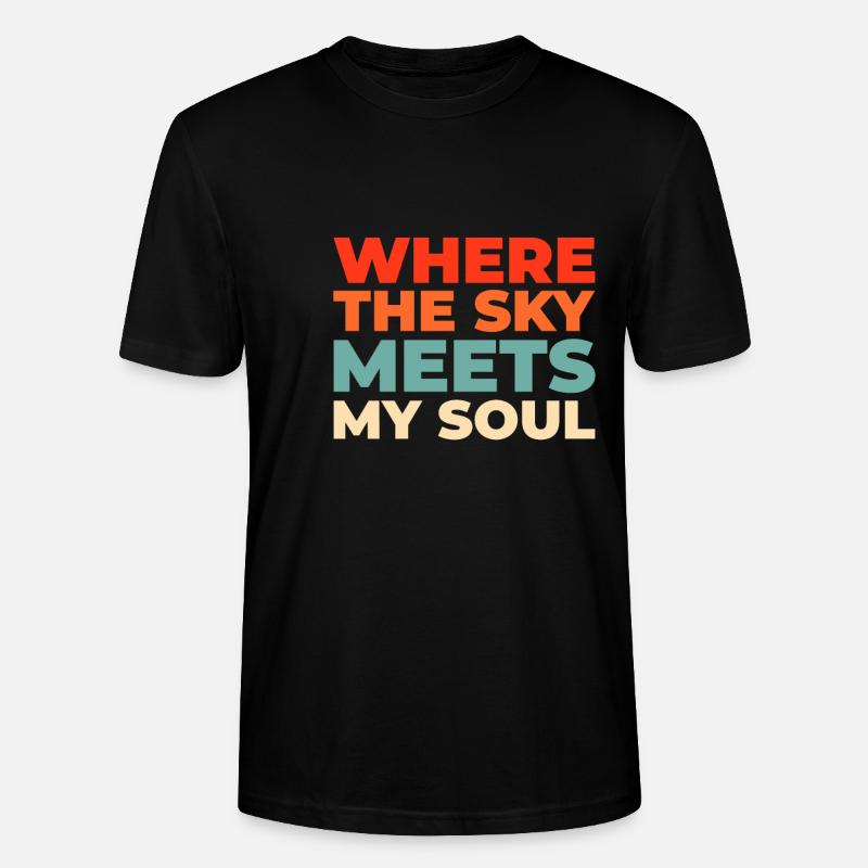 Paramotor paragliding - Stanley/Stella CRAFTER Unisex Organic T-Shirt - black